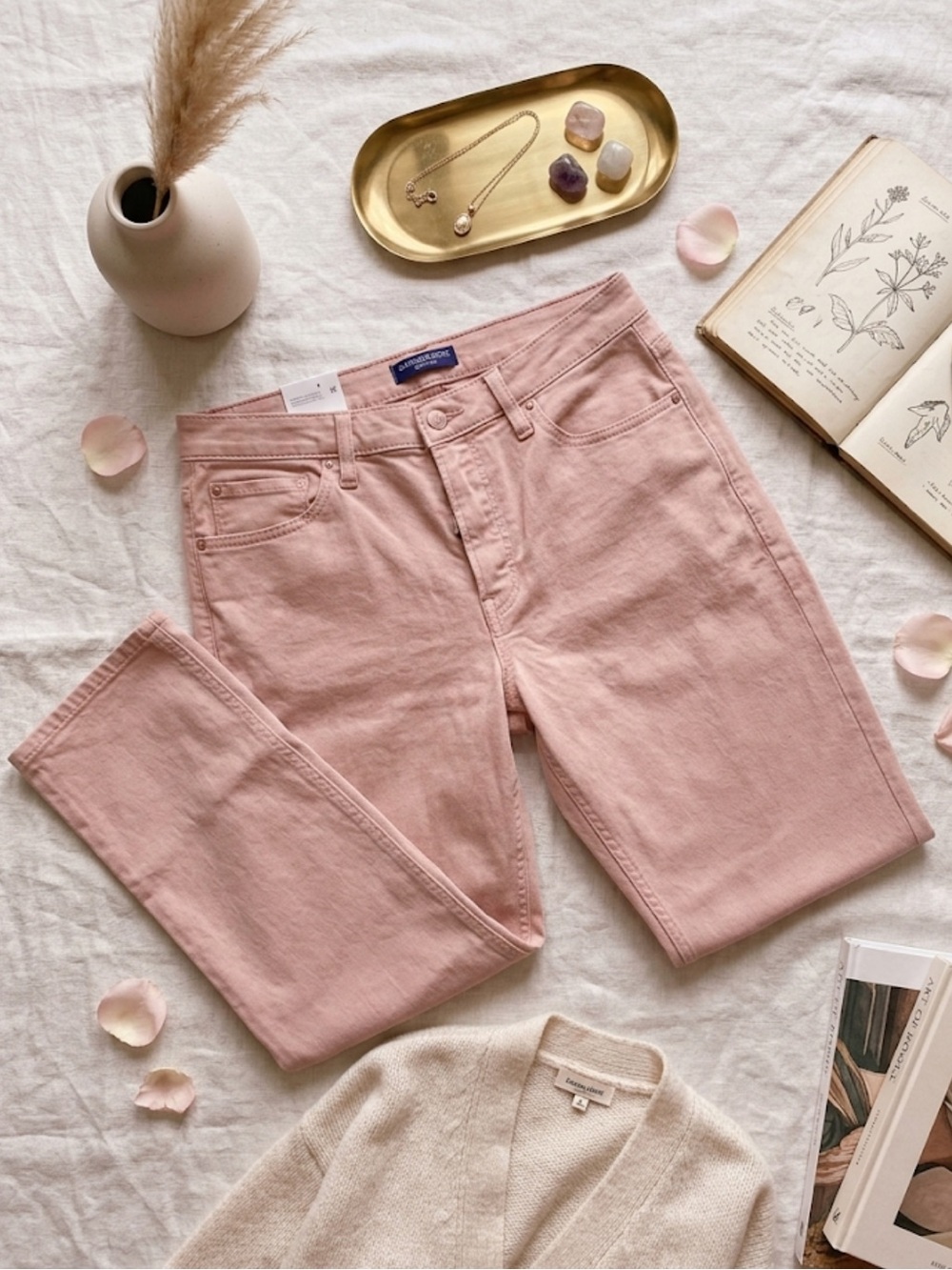 SCOTCH & SODA High Rise Slim Jeans – Size 14 | Pink Denim | Sculpting Fit | NWT